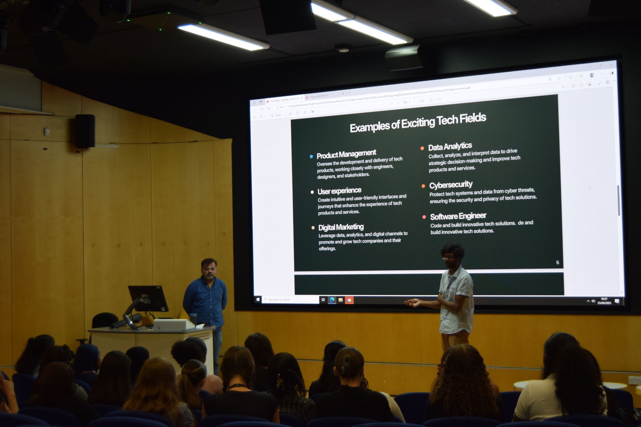 TechGirls:  AI and future careers