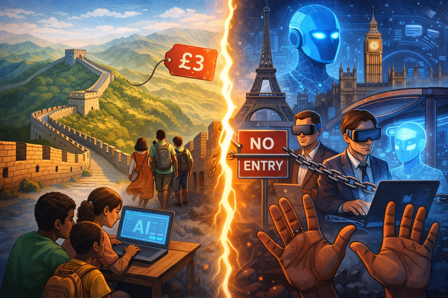 Why I was thinking of fairness in AI while atop the Great Wall