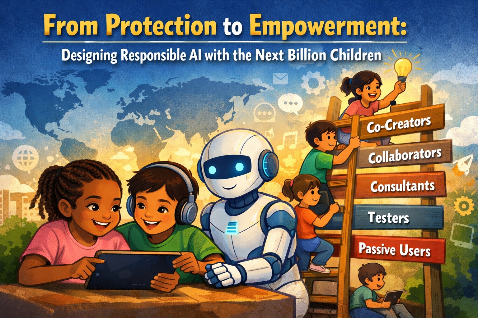 From Protection to Empowerment: Designing Responsible AI with the Next Billion Children